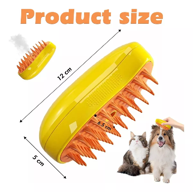 🎁 Cepillo vapor para mascota