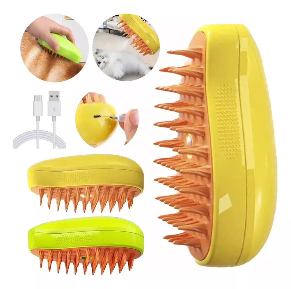 🎁 Cepillo vapor para mascota
