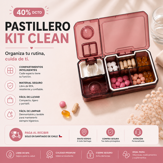 PASTILLERO KIT CLEAN