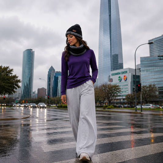 Pack Everyday Winter - 3 POLERAS DE ALGODÓN + GORRO  + BUFANDA